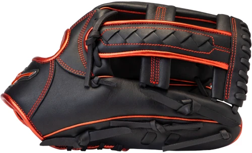 12.5 Inch Mizuno MVP Prime SE GMVP1250PSES8-Black/Red Adult Slowpitch Softball Glove - Image 3