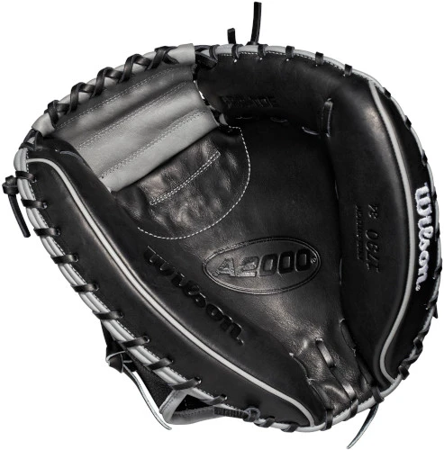 34 Inch Wilson A2000 SuperSkin WTA20RB191790SS Adult Baseball Catcher Mitt - Image 2