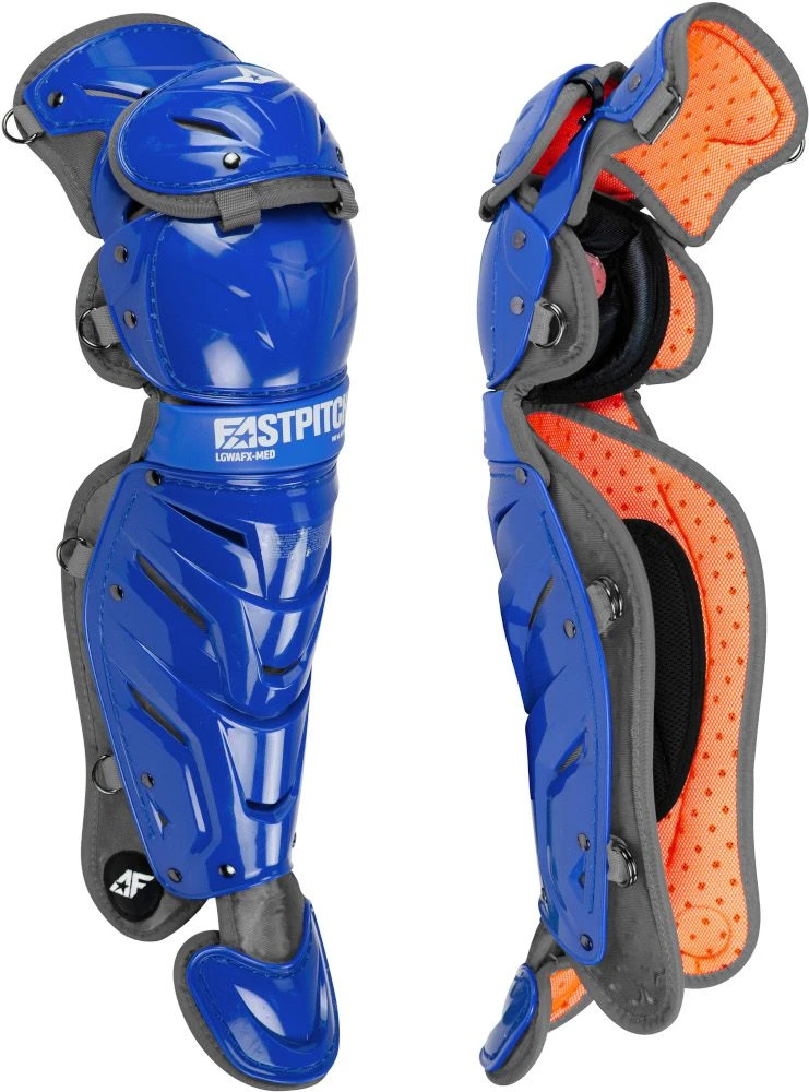 All-Star AFx LGWAFX Women's Fastpitch Softball Leg Guards - Image 4