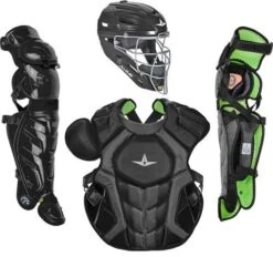 All-Star System 7 Axis Solid CKCCPRO1XS Adult Baseball Professional Level Catcher's Gear Set