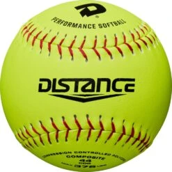DeMarini Distance 12 Inch Composite Leather Slowpitch Softball WTDRZDC12AB