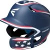 Easton Z5 2.0 Stars & Stripes W/ Universal Jaw Guard Senior Matte Batting Helmet A168543SS