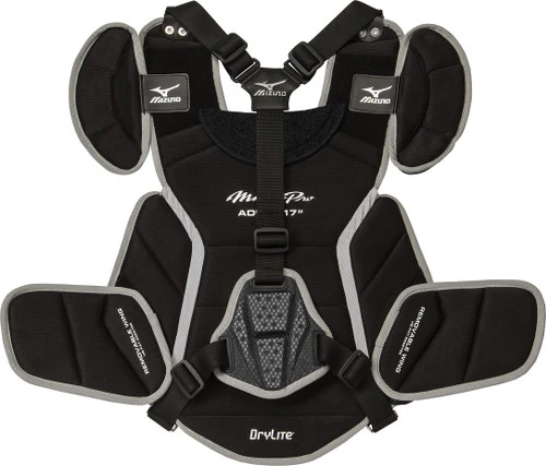 Mizuno Pro 380371 Adult 17 Inch Baseball Chest Protector - Image 2