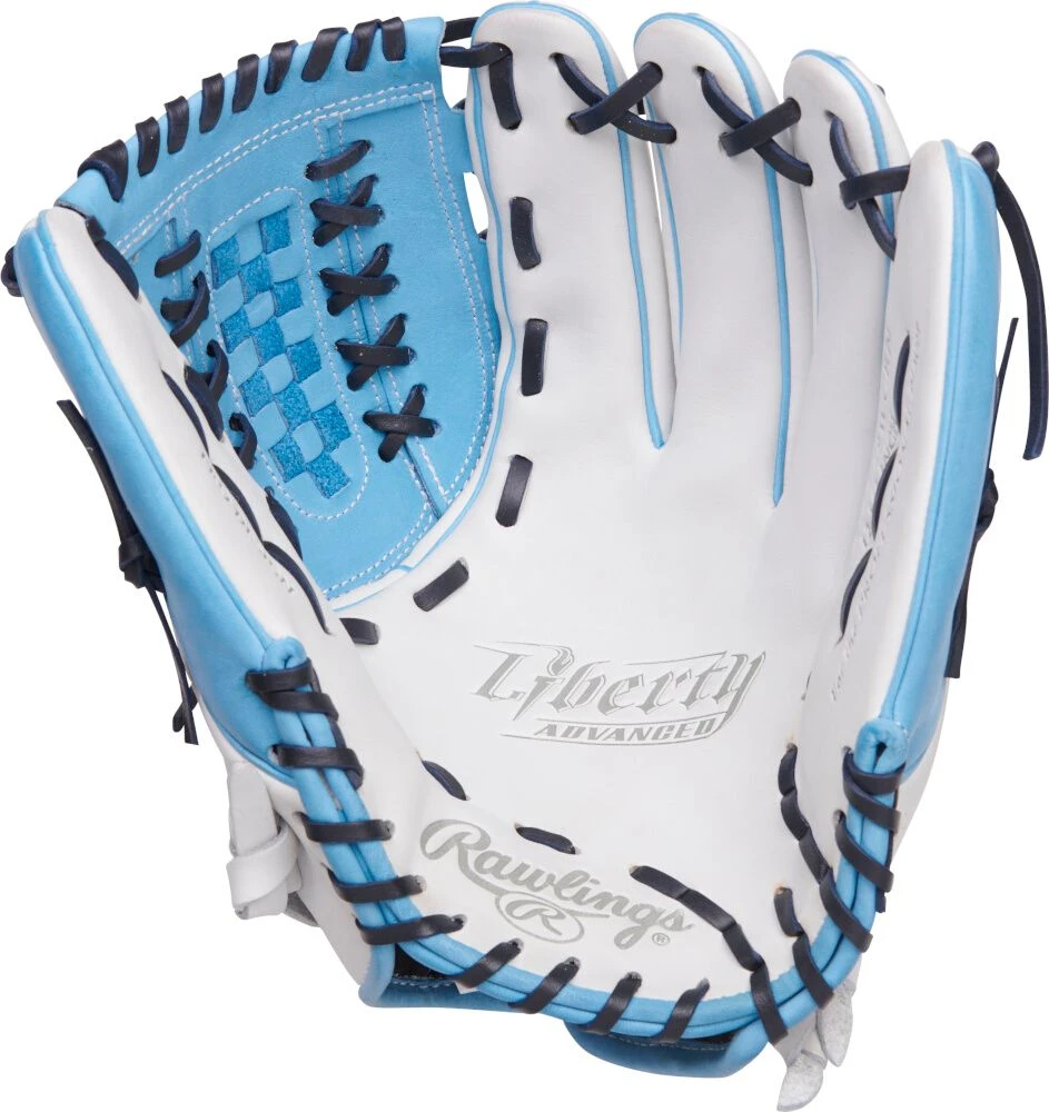 12.5 Inch Rawlings Liberty Advanced Color Series 4.0 Women's Fastpitch Softball Glove RLA125-18WCBN - Image 2
