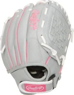 Mizuno 10.5 Inch Rawlings Sure Catch Girl's Fastpitch Softball Glove SCSB105P