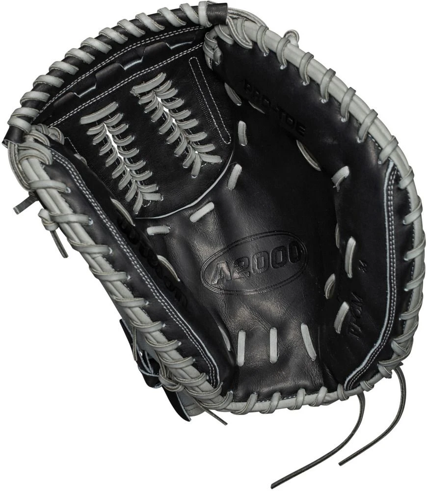 34 Inch Wilson A2000 SuperSkin Women's Fastpitch Softball Catcher Mitt WBW10021834 - Image 2