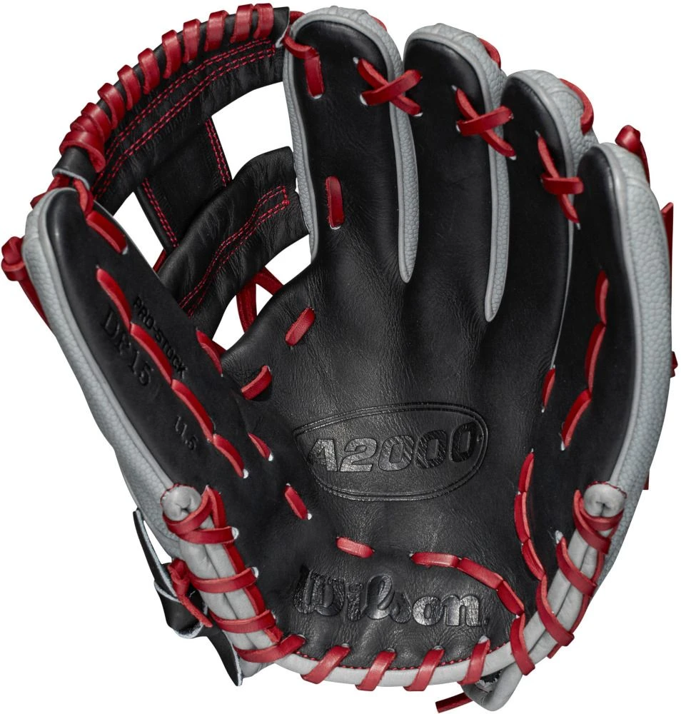 11.5 Inch Wilson A2000 SuperSkin Pedroia Fit DP15 Adult Infield Baseball Glove WBW100109115 - Image 2